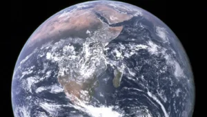 Global view of Earth representing multilateral diplomacy